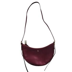 MADEWELL Essential Convertible Top Handle Crossbody Mini Bag in Chocolate Raisin